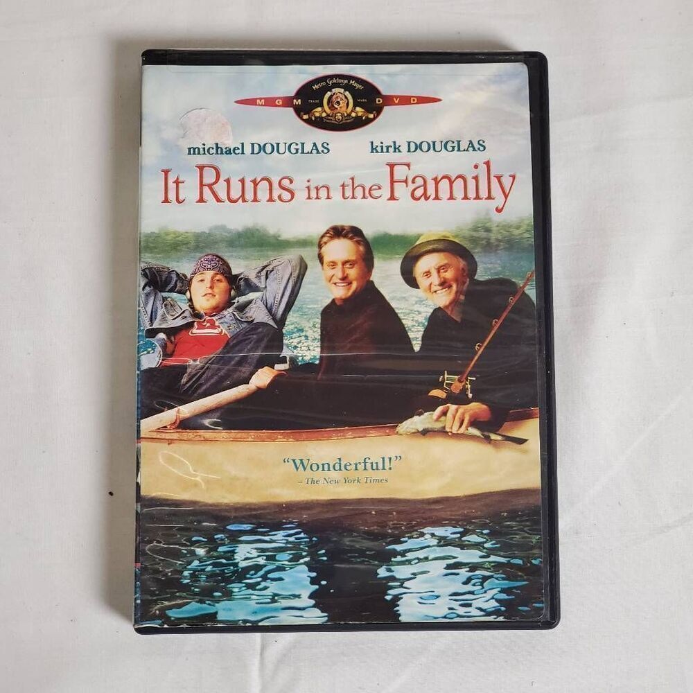 It Runs in the Family (DVD) Michael Douglas Kirk Douglas Family Drama